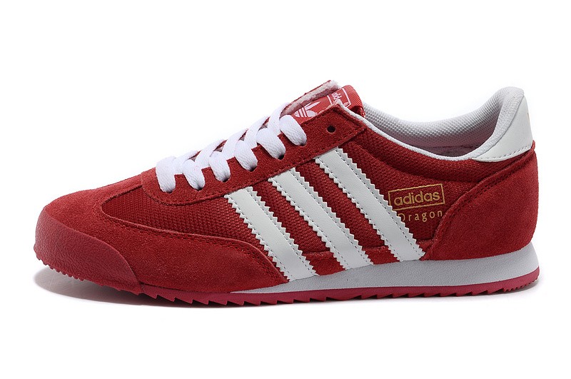 adidas dragon rouge homme